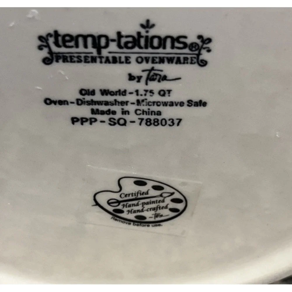 Temptations Tara Old World‎ Green 1.75 Qt 8